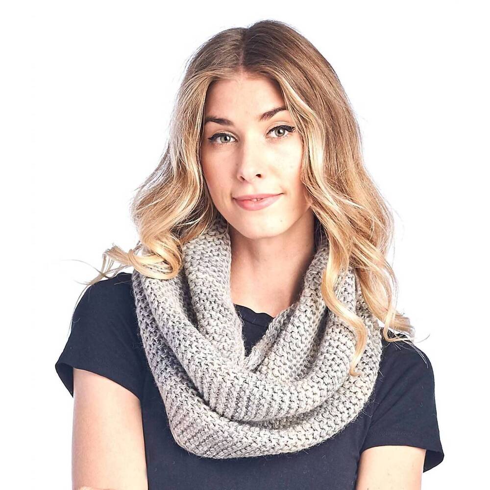 NEW SHUPACA women's alpaca neck warmer in grey